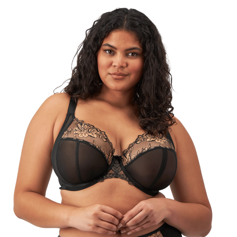 Reggiseno Teagan nero mandorla Elomi