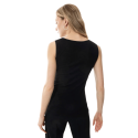 Top lana seta serie Wool Love nero Mey Women