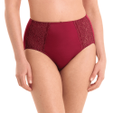 Slip a vita alta Havanna dark red