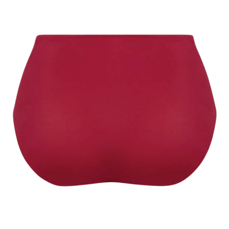 Slip a vita alta Havanna dark red