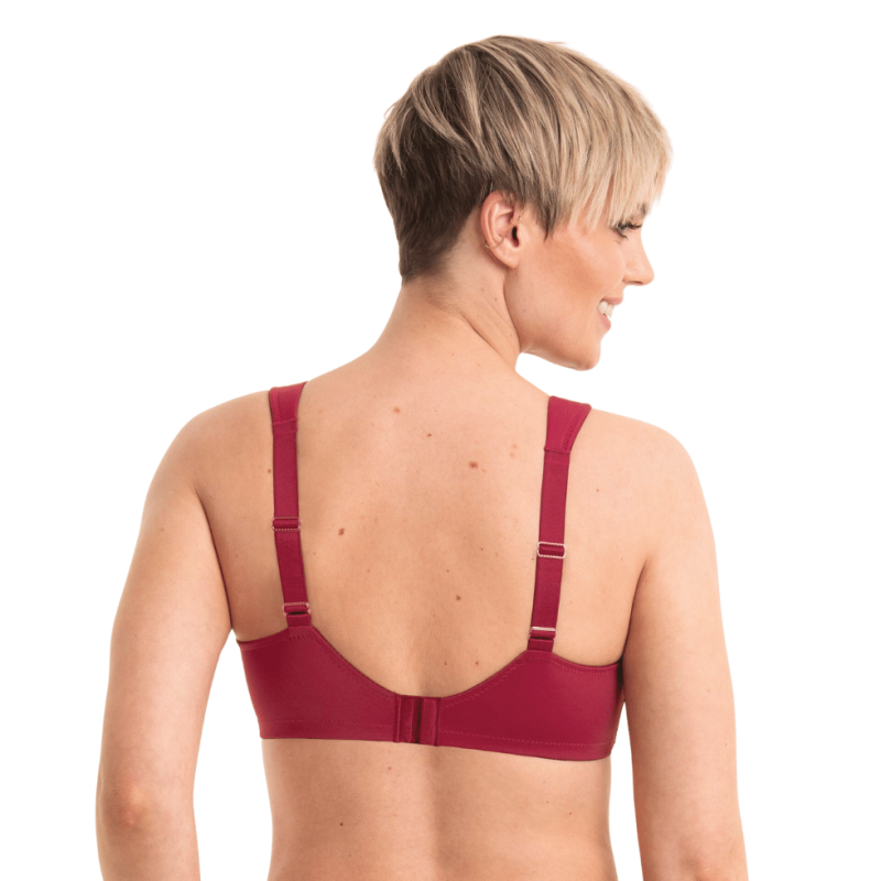 Reggiseno per protesi Havanna dark red