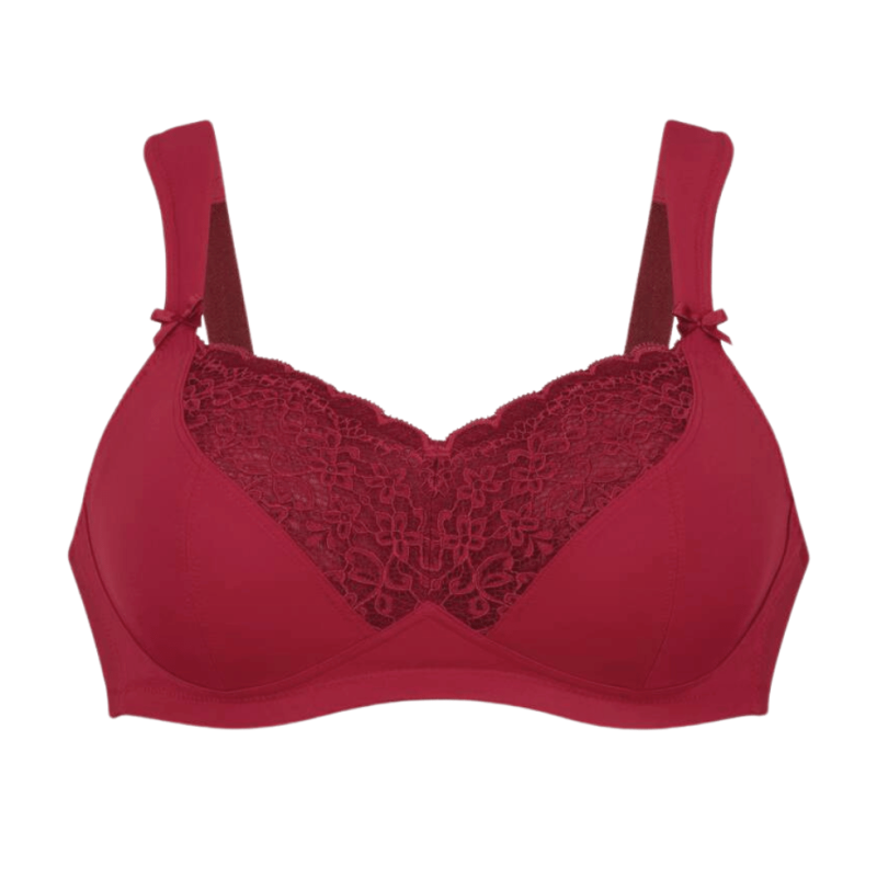 ANI5712X.124- Reggiseno Havanna per protesi senza ferretto - dark red
