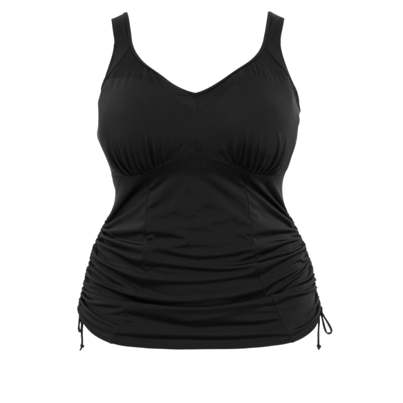 EL-ES7502BLK - Top Tankini senza ferro Essentials - nero