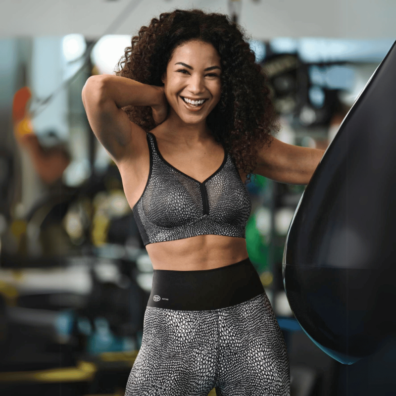Reggiseno sportivo Delta Pad bubble grey Anita Active