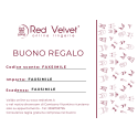Buono regalo red velvet lingerie