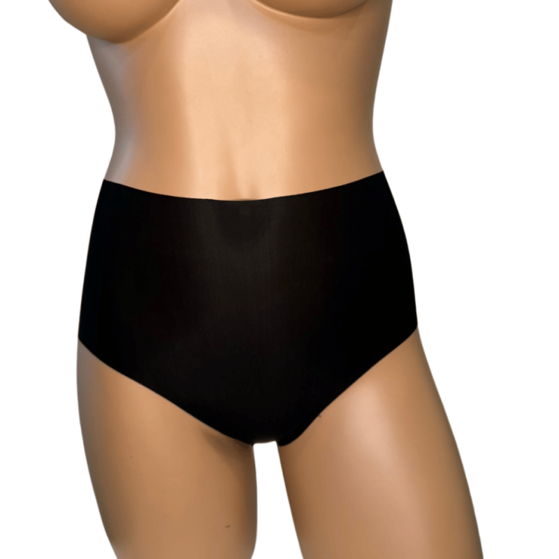 CI-KATE-NERO- Slip a vita media taglio laser - nero