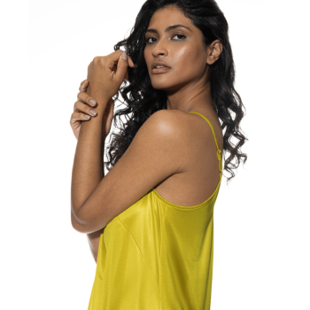 MEY-45015-1229- Canottiera serie Coco - Lime Tropical Island