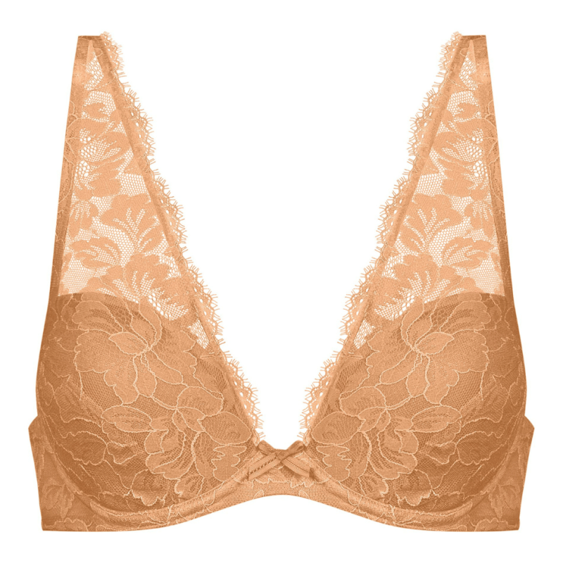 MEY-74229-1224- Reggiseno preformato scollato Serie Amazing - Roasted Almond