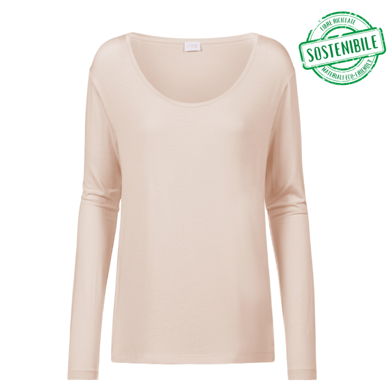 MEY-1210051-1208 - Maglia maniche lunghe serie Pure Chic - Rose Pearl