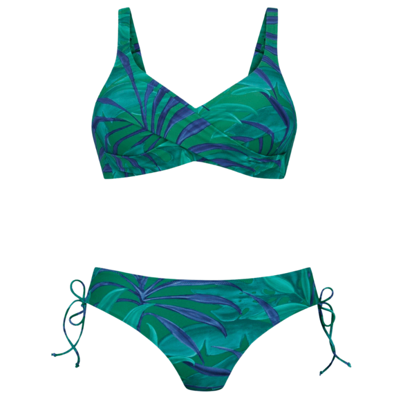 ANI-M58340-1.814- Costume due pezzi senza ferretto Ottille - verde Leaf It