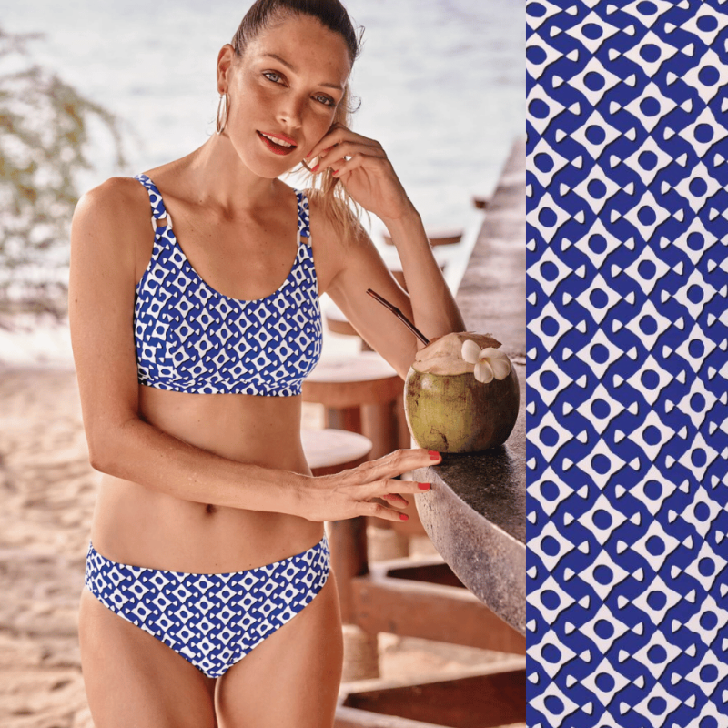 Costume due pezzi  senza ferretto Nola per protesi Anita Care