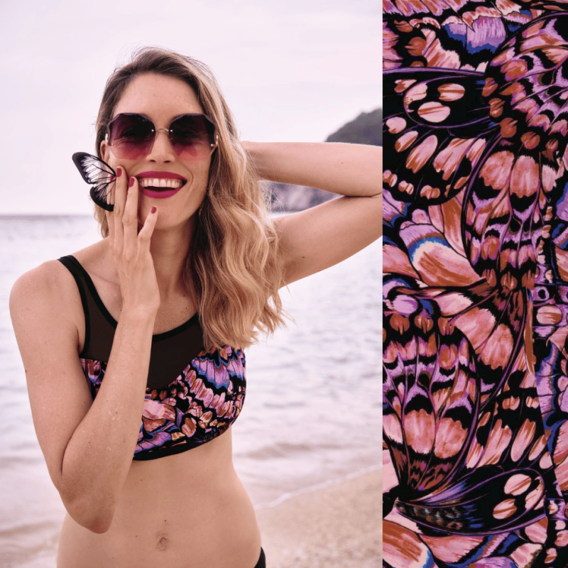 Costume due pezzi  senza ferretto Toliara per protesi Anita Care