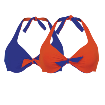 ANI-M58764-1.338 - Triangolo costume con ferretto Lorette reversibile - Pure Flip