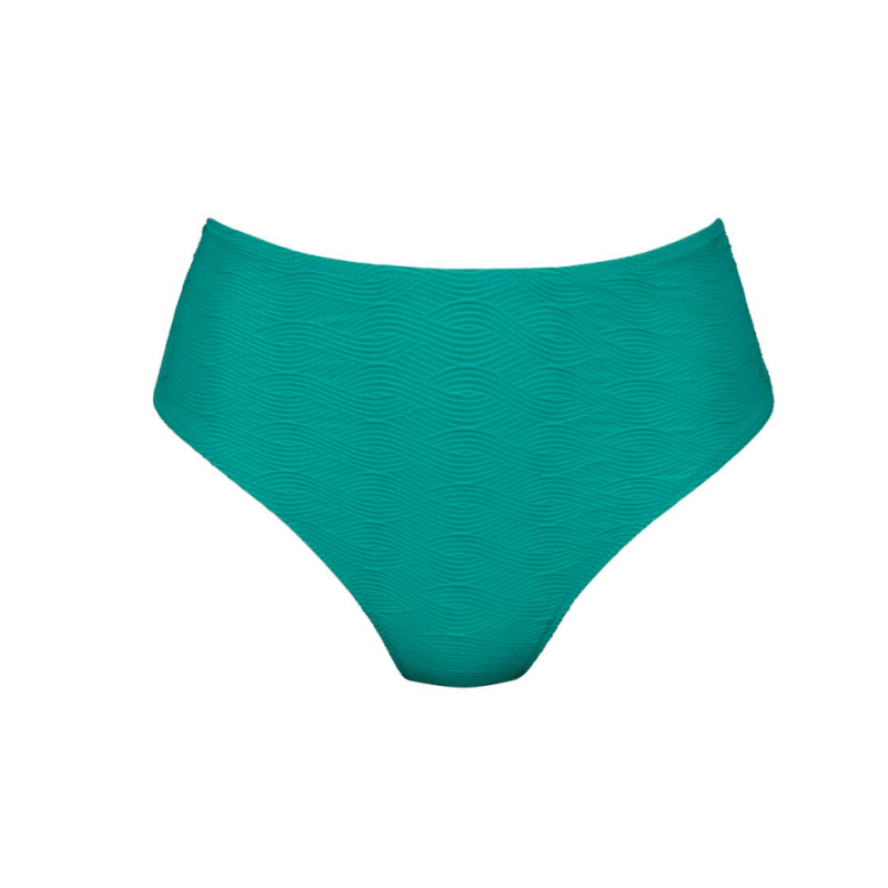 ANI-M58788-0.850 - Slip bikini Alexandra sgambato - turchese Stretch Wave