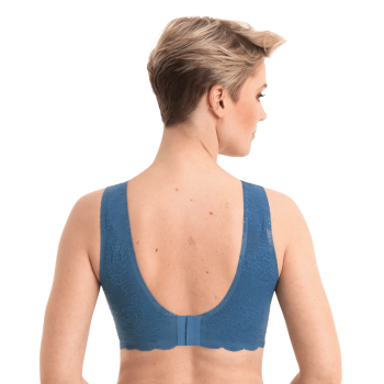 ANI5400.188- Bralette Essential Lace senza ferretto con coppe estraibili - Blue heaven