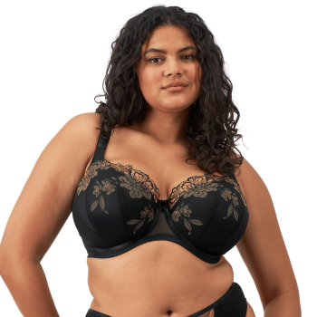 EL-EL302615ALM - Reggiseno Teagan preformato speciale seno abbondante - nero mandorla