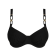 PD-4012910ZWA- Bikini Reggiseno combinabile Kiruna con ferretto - Nero