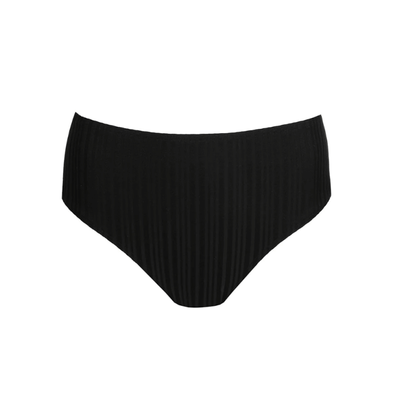 PD-4012951ZWA- Slip bikini a vita alta Kiruna - Nero