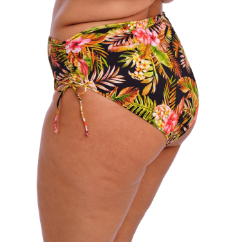 EL-ES802373BLK-Slip alto regolabile costume Tiger Valley - nero hawaiano