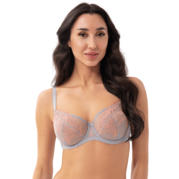GOR-K907GRET-PERLA Reggiseno soft speciale coppe grandi Perla - grigio