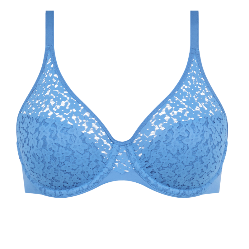 CL-C13F10-0P2 - Reggiseno minimizer Norah con pizzo - antoniette blue