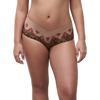 CL-C26040-A31- Shorts culotte Champs-Elysées in pizzo - Feline print
