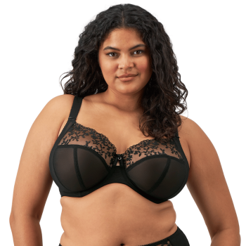 EL-EL302505BLK - Reggiseno Zarla speciale seno abbondante - Nero