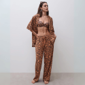 Completo due pezzi Explore di Chantelle wild leopard