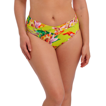 FL-FS505278ZET- Slip bikini combinabile a vita alta Cala Macarella - zest