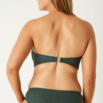 AD-01815ADB- Bikini Reggiseno a fascia combinabile Lauren con ferretto - Verde Chinese Fan