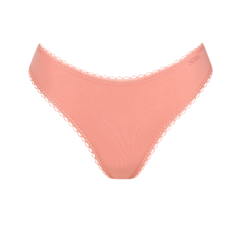 LIS-22358-88- Brasiliana Pompeya in cotone e modal - salmon