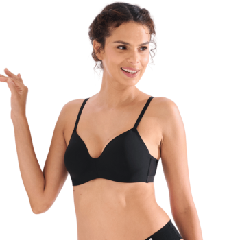 LIS-20399-02- Reggiseno preformato Paris senza ferretto - nero