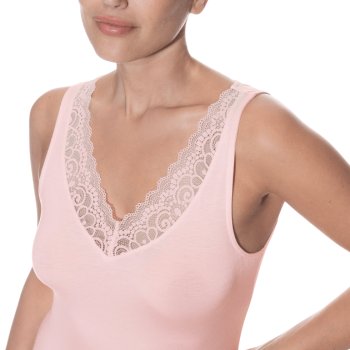 MEY-45509-558 - Canottiera spalla larga serie Ami - bon bon pink