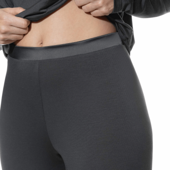 MEY-1220022-515 - Pantalone pigiama lungo serie Pure Chic - Thunder Grey