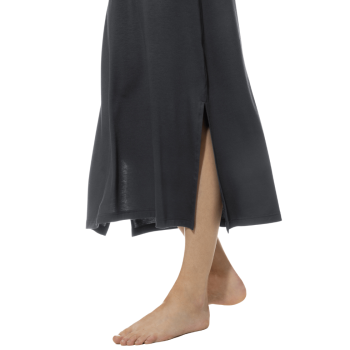 MEY-1230027-515 - Camicia da notte lunga serie Pure Chic - Thunder Grey