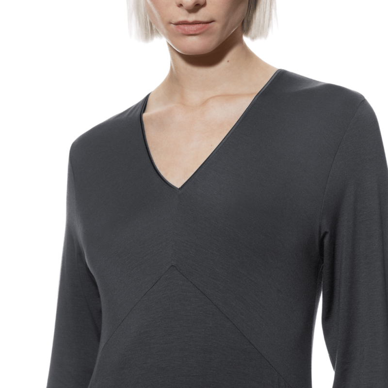 Camicia da notte lunga Pure Chic Mey thunder grey