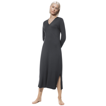 MEY-1230027-515 - Camicia da notte lunga serie Pure Chic - Thunder Grey