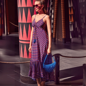 IC-25-125-Maxi Abito Serena in Polisilk - multicolor