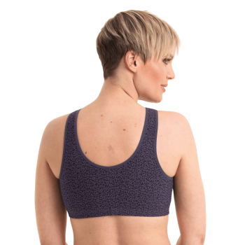 ANI5765X.482- Reggiseno Hazel da protesi senza ferretto aperto davanti - steel grey