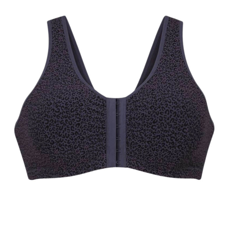 ANI5765X.482- Reggiseno Hazel da protesi senza ferretto aperto davanti - steel grey