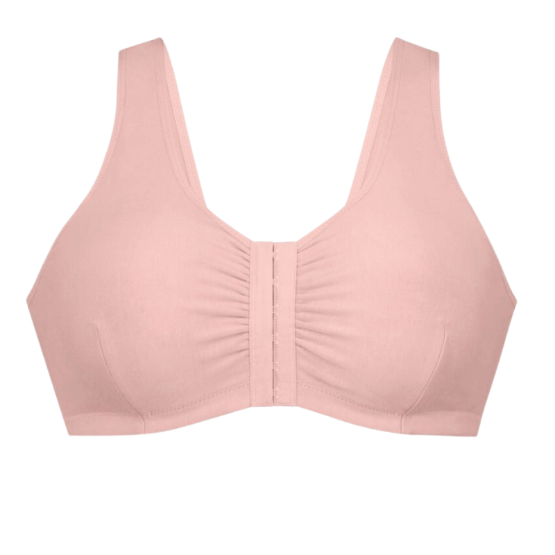 ANI5765X.596- Reggiseno Hazel da protesi senza ferretto aperto davanti - rosewood