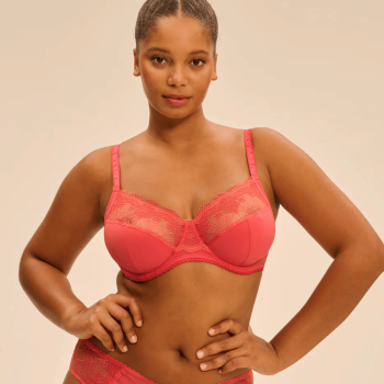 SP-1F2320-219 - Reggiseno soft coprente Allure con ferretto - Rosso corallo