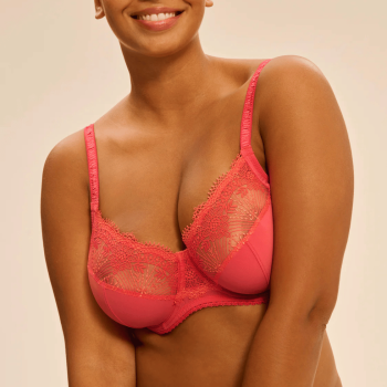 SP-1F2320-219 - Reggiseno soft coprente Allure con ferretto - Rosso corallo