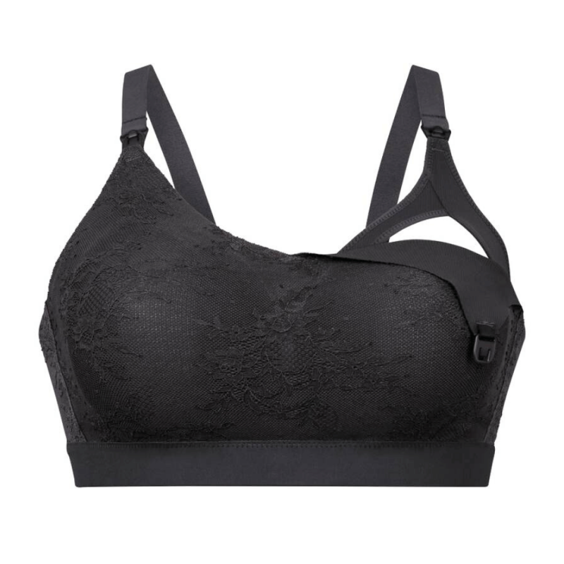 ANI5057.408 - Reggiseno Allattamento senza ferretto Essential Lace - antracite