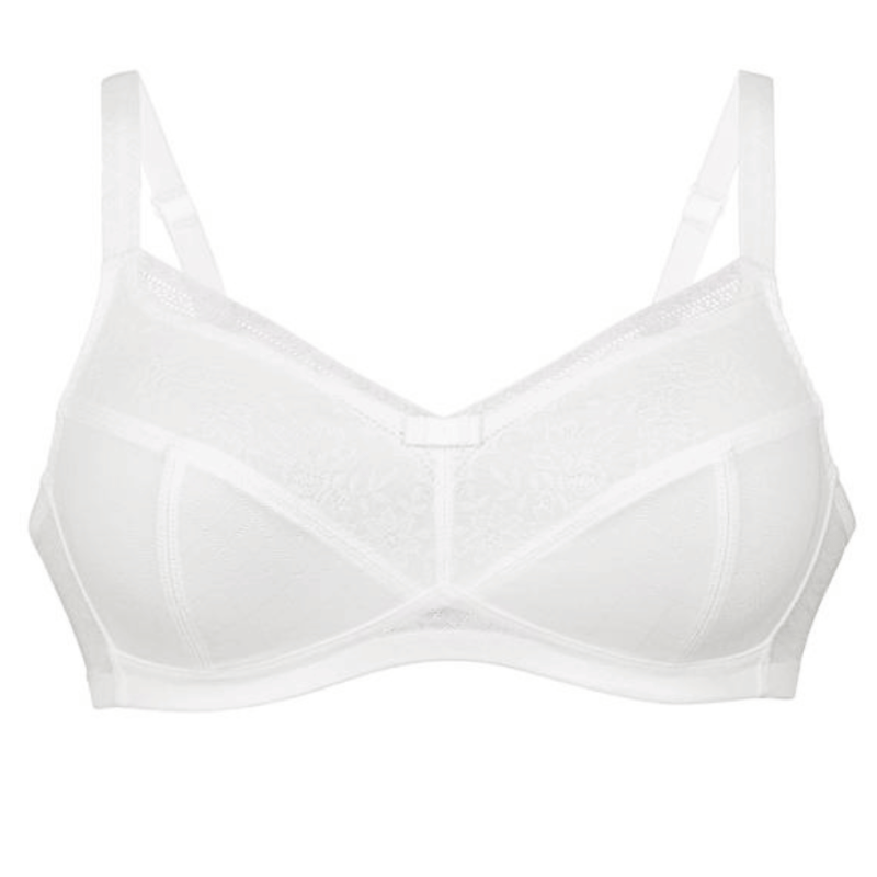 ANI4785X.006- Reggiseno Rosemary per protesi senza ferretto - bianco