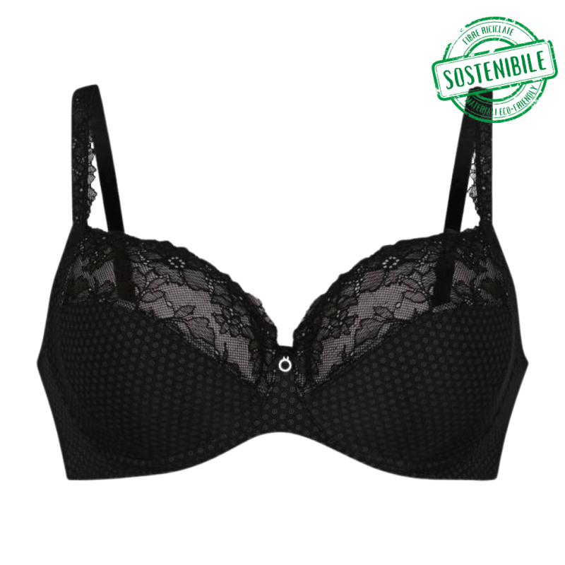 ANI5294.001-Reggiseno Eloise soft con ferretto - Nero