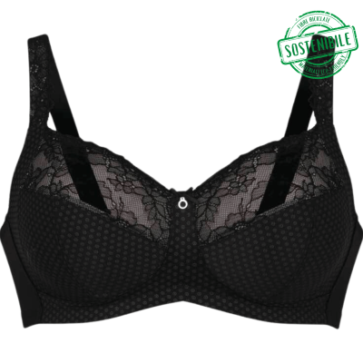 Reggiseno Eloise senza ferretto Rosa Faia con coppe fino alla G
