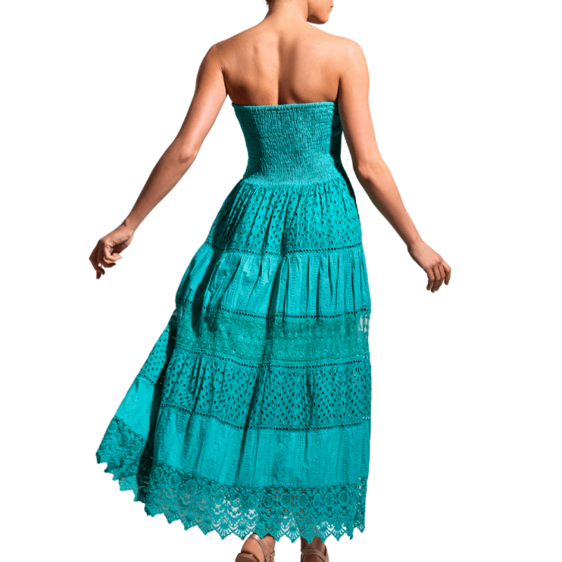 Abito Gaia turchese di David