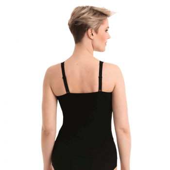 ANI0654.001 - Canottiera soft Essential con coppe estraibili - nero