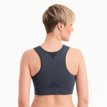 ANI4108X.408- Reggiseno Almeria bendaggio a compressione post operatorio - Antracite